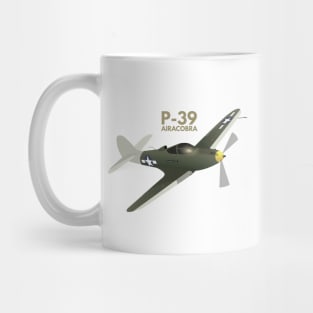 P-39 Airacobra WW2 Airplane Mug